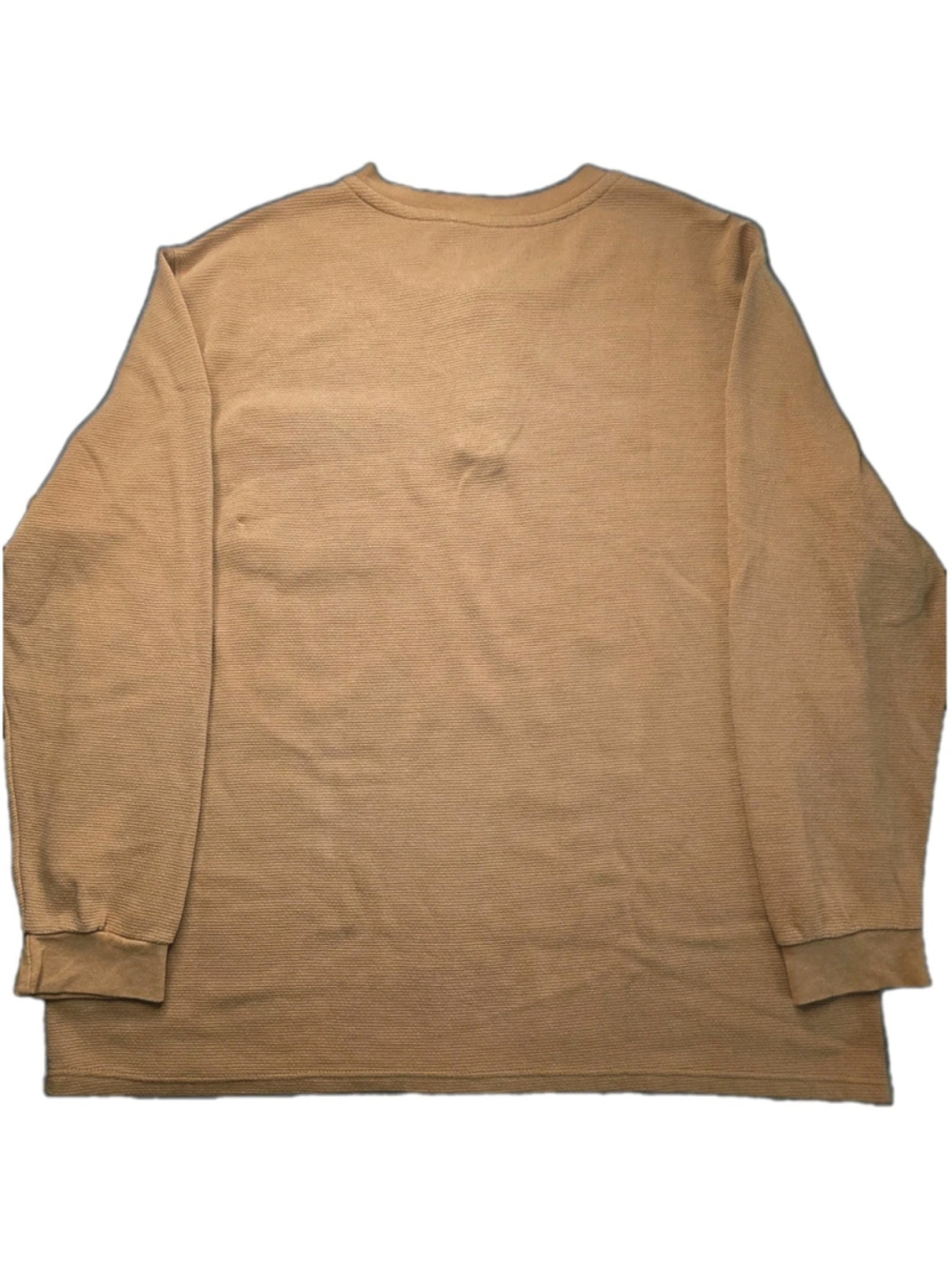 Wrangler Men’s 2XL Waffle Knit Henley Long Sleeve Pocket Workwear - Picture 2 of 6